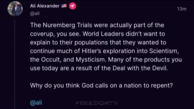 Joe Biden admits he’s in the NWO