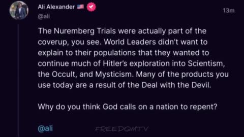 Joe Biden admits he’s in the NWO