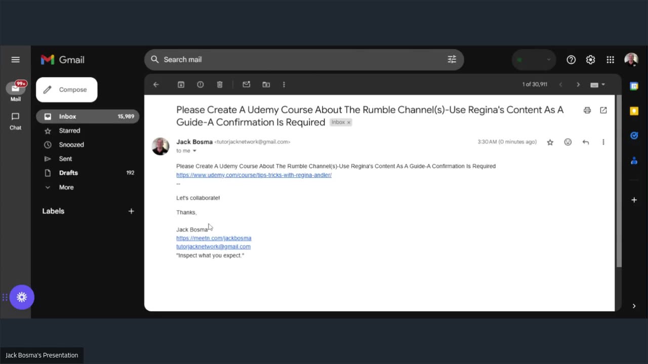 Please Create A Udemy Course About The Rumble Channel(s)
