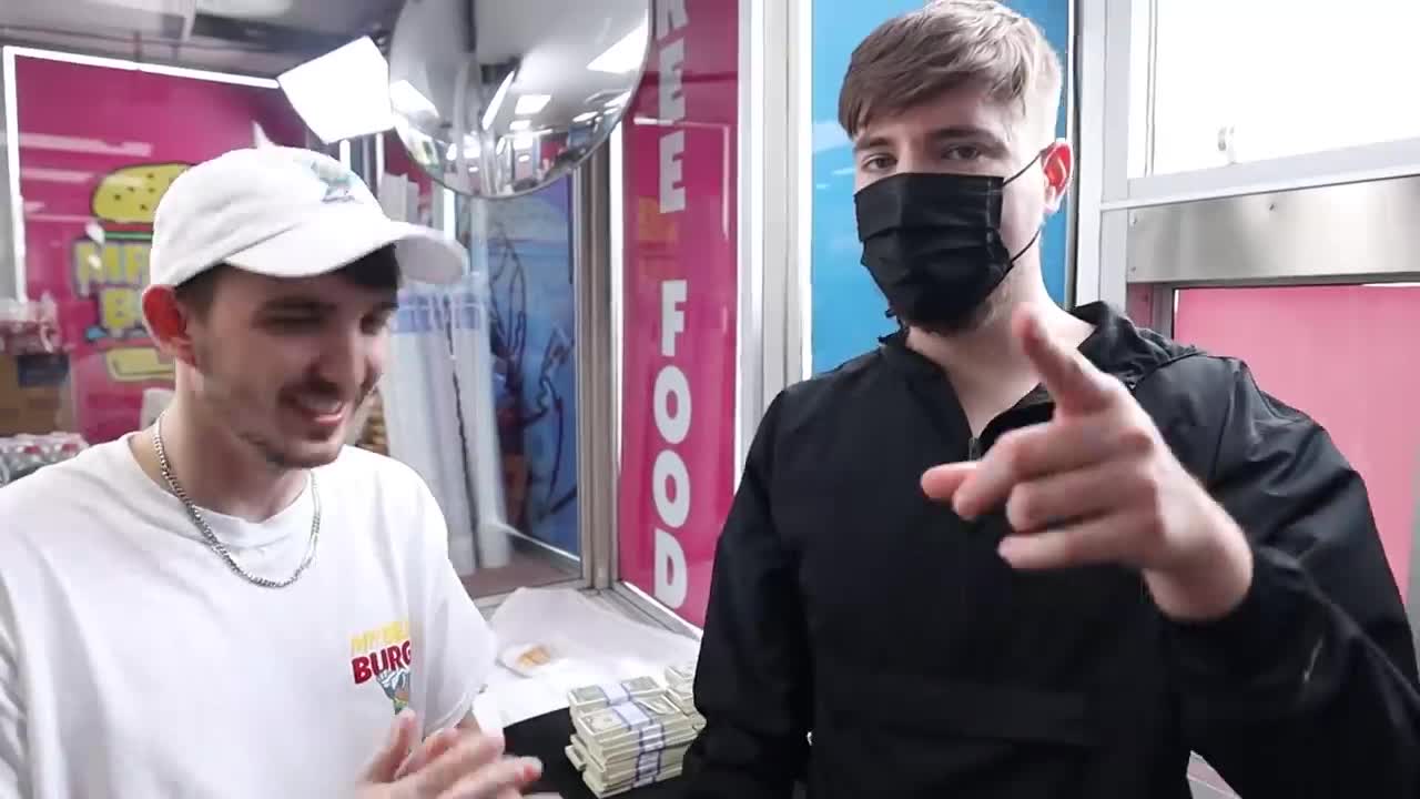 MrBeast opens a free resteraunt