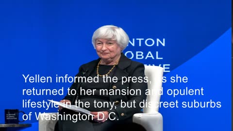 Yellen Says China Should Go Back to Riding Bicycles