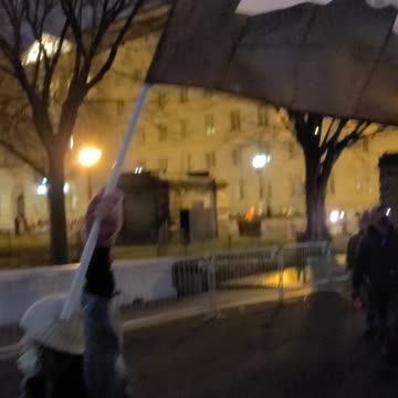 Dawn Arrival at the Save America Rally- January 6, 2021