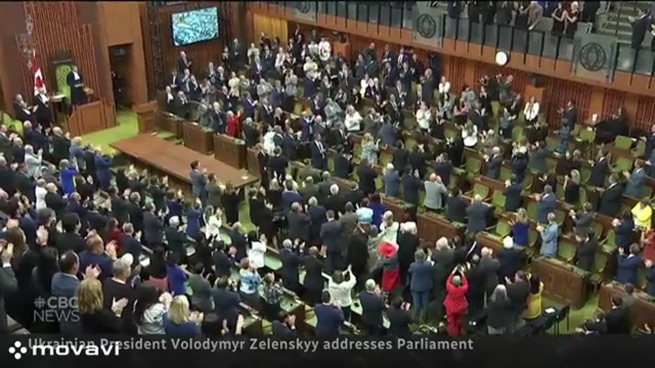 A 98-year old from SS was given standing ovation by the Canadian parliament