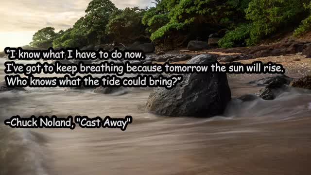 Chuck Noland "Cast Away" movie quotes