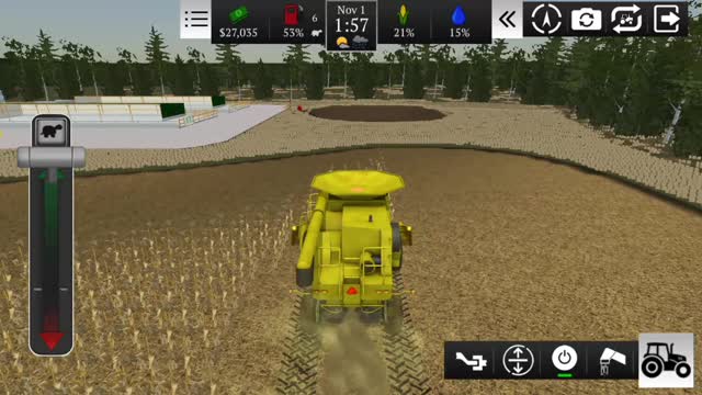 Farming USA 2 - combining corn