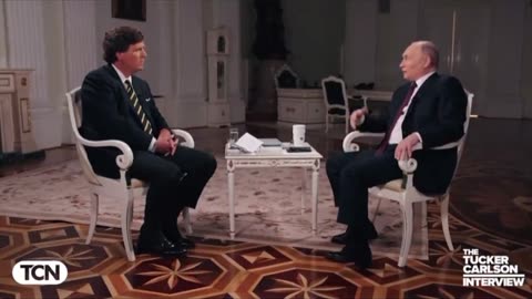 Tucker Asks Putin About The Nord Stream Pipeline
