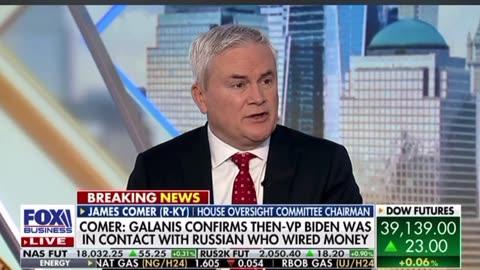 VERY CONCERNING': Rep. Comer drops major bombshells as Biden biz probe heats up