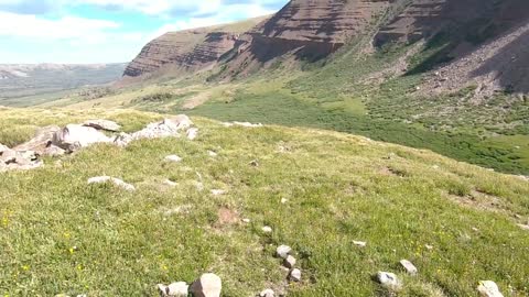 Hiking the Loop trail in the Utah High Uintas, Day 2