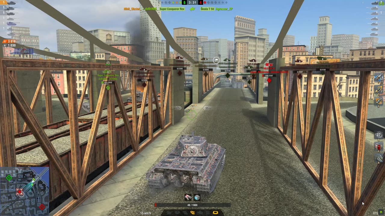 WOT Blitz - E50M & 60TP Lewi - Some good medium tank action