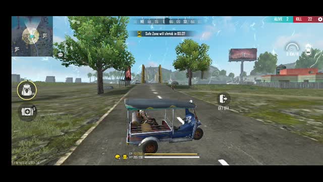 Funny game play in free fire