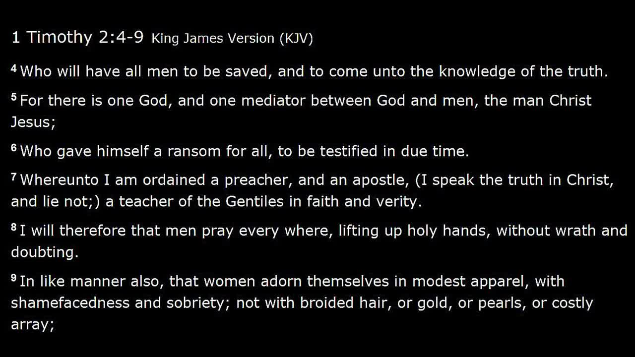 1 Timothy - Part 3