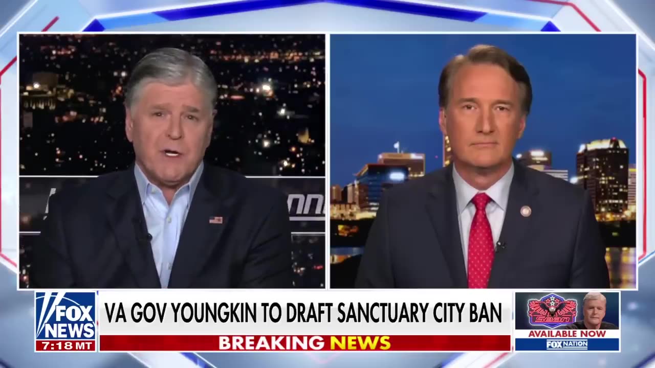 Gov. Youngkin vows to take on sanctuary cities and work with ICE