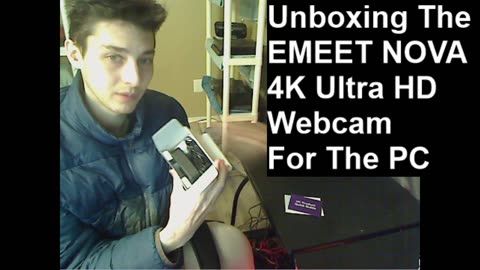 Unboxing The EMEET NOVA 4K Ultra HD Webcam For The PC