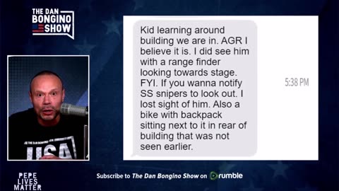 Leaked texts from local snipers the day of the Trump assassination attempt are