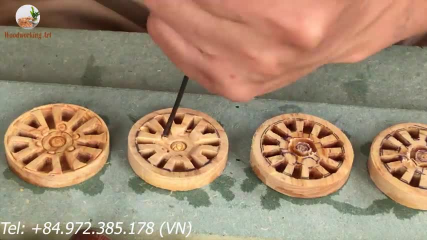 Wood carving---Toyota prado land cruiser 2022 (new model)