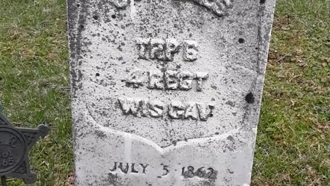 This young Union soldier fights in Tennesse, is killed and "returns" to WI