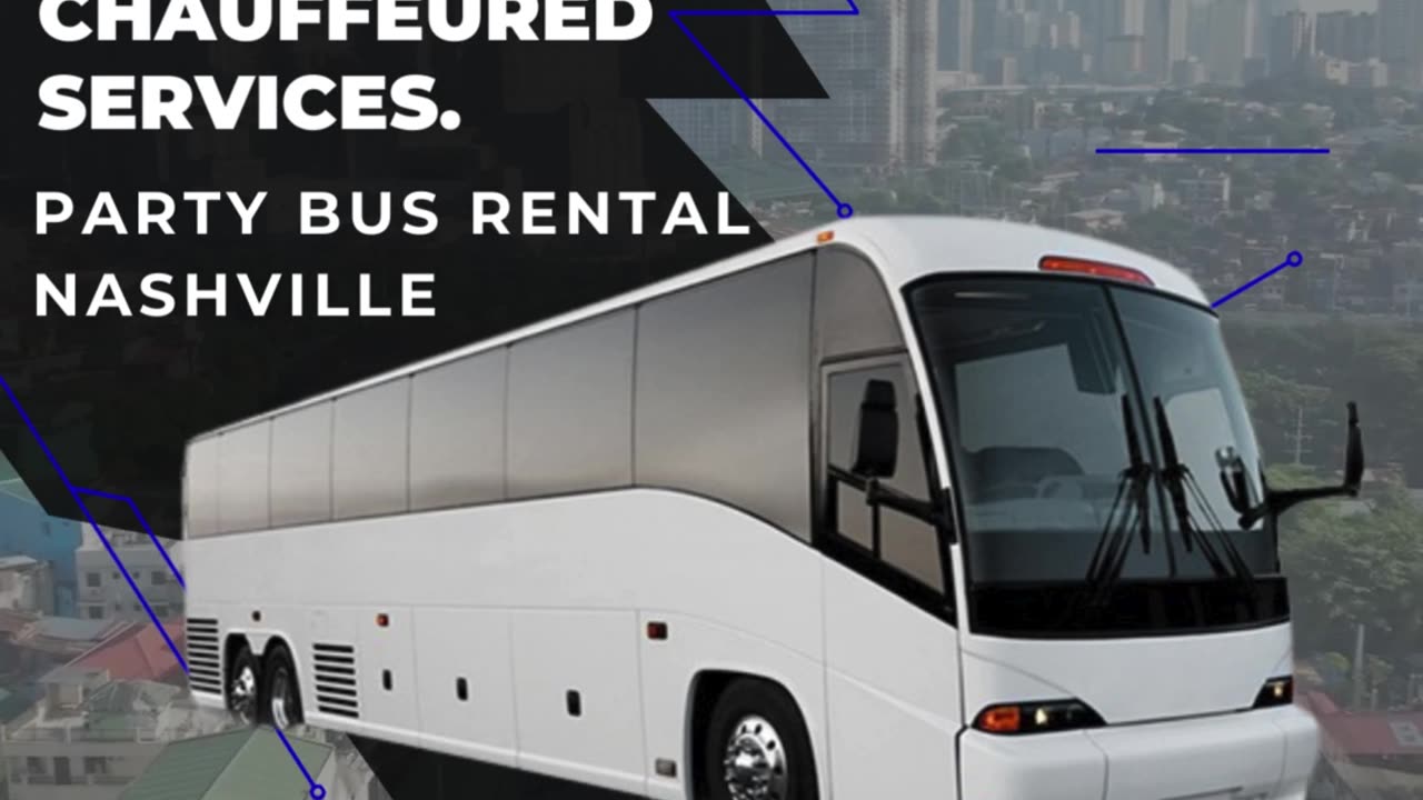 Experience the Best Party Bus Rental Nashville