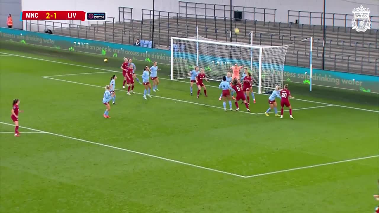 HIGHLIGHTS_ Manchester City 2-1 Liverpool Women _ Stengel scores as Reds fall short