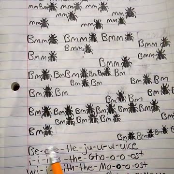 CRAZY WEIRD Beetlejuice Beatbox Writing!!