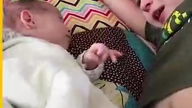 Siblings Share Emotional Moments by Sassy Media