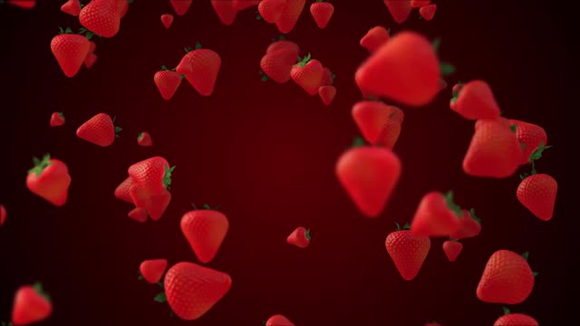 Delicious strawberry video