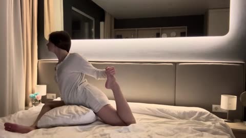 Yoga before sleep…