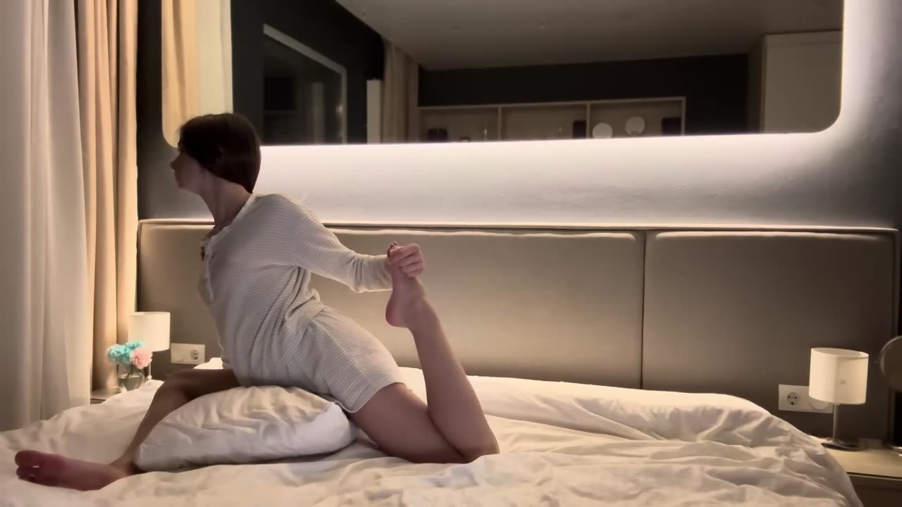 Yoga before sleep…