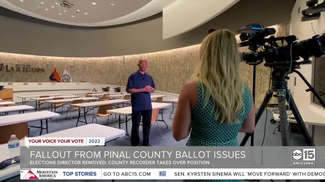 Pima County recorder steps in as elections director amid ballot issue fallout