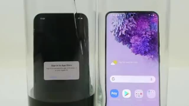 iPhone vs Samsung acid test