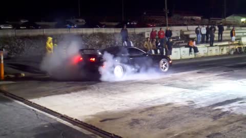 Supra burnout and Send it!