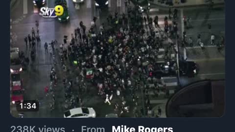 BLM Protesters attack car in Hollywood