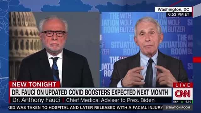 Fauci Says Anyone Who Has Not Been Boosted in 2022 Needs to Roll Up Their Sleeve