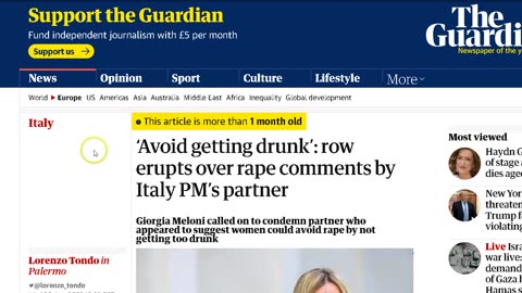 Man talks sense media say its a gaffe