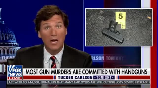 Tucker (Apr 08, 2021) Dem's Dishonest Gun Control Agenda