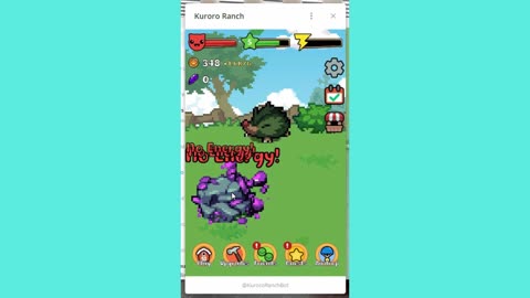 BIG MINING MINI APP TELEGRAM KURORO RANCH