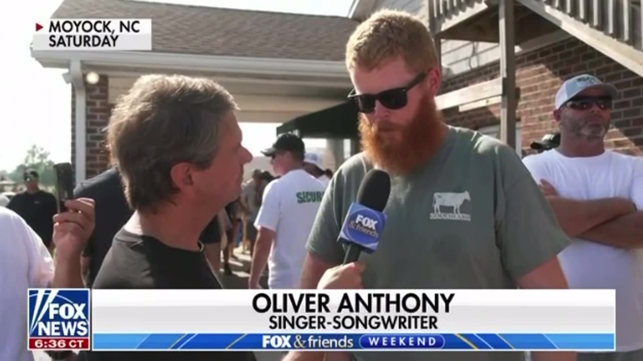 Thousands attend Oliver Anthony NC concert