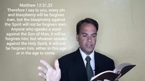 Unpardonable Sin, Unforgivable Sin - Bible Study