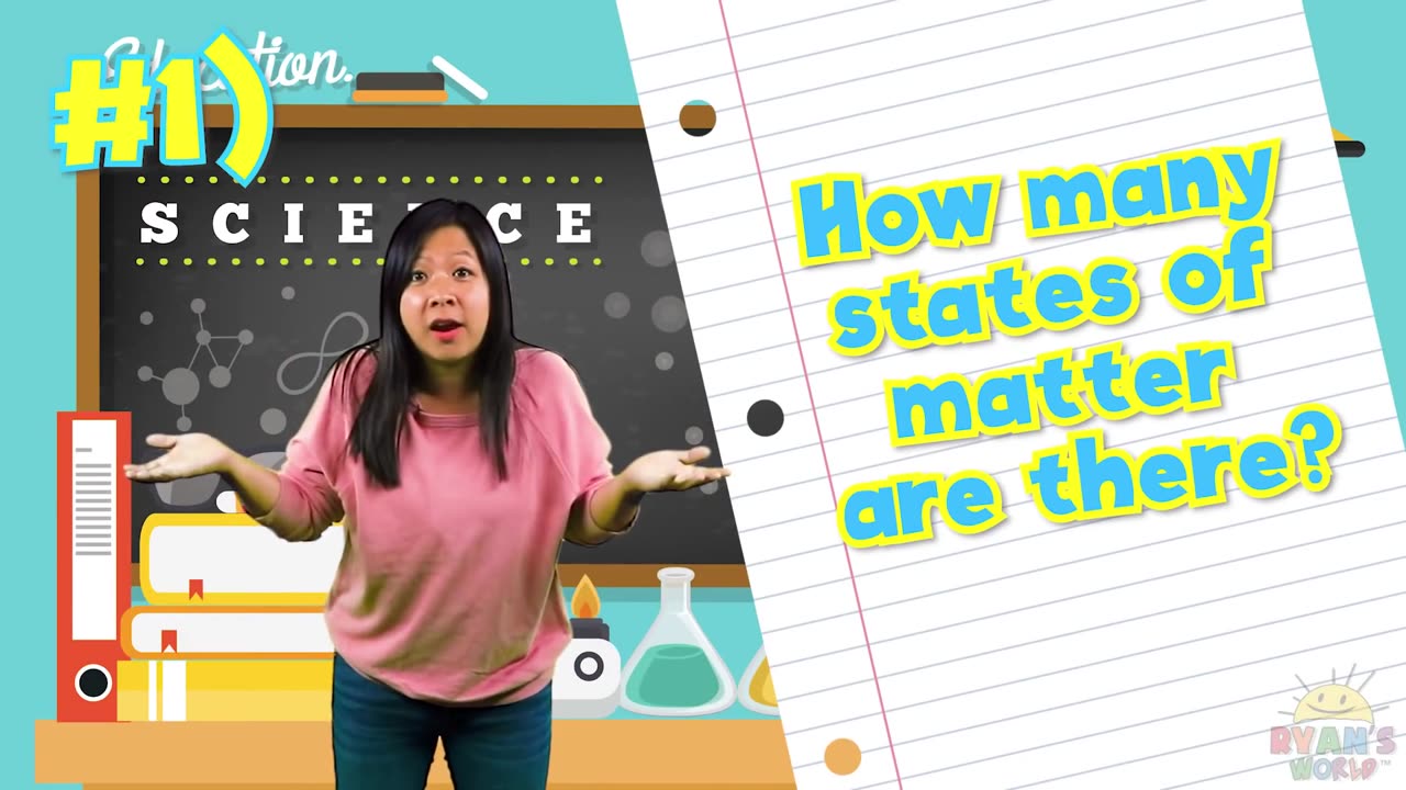 3 States of Matter Science DIY Educational For Kids ( Solid Liquid Gas )