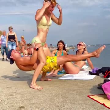 #shotoniphone meme 😲 AMAZING GIRL ON THE BEACH 😲 #shorts