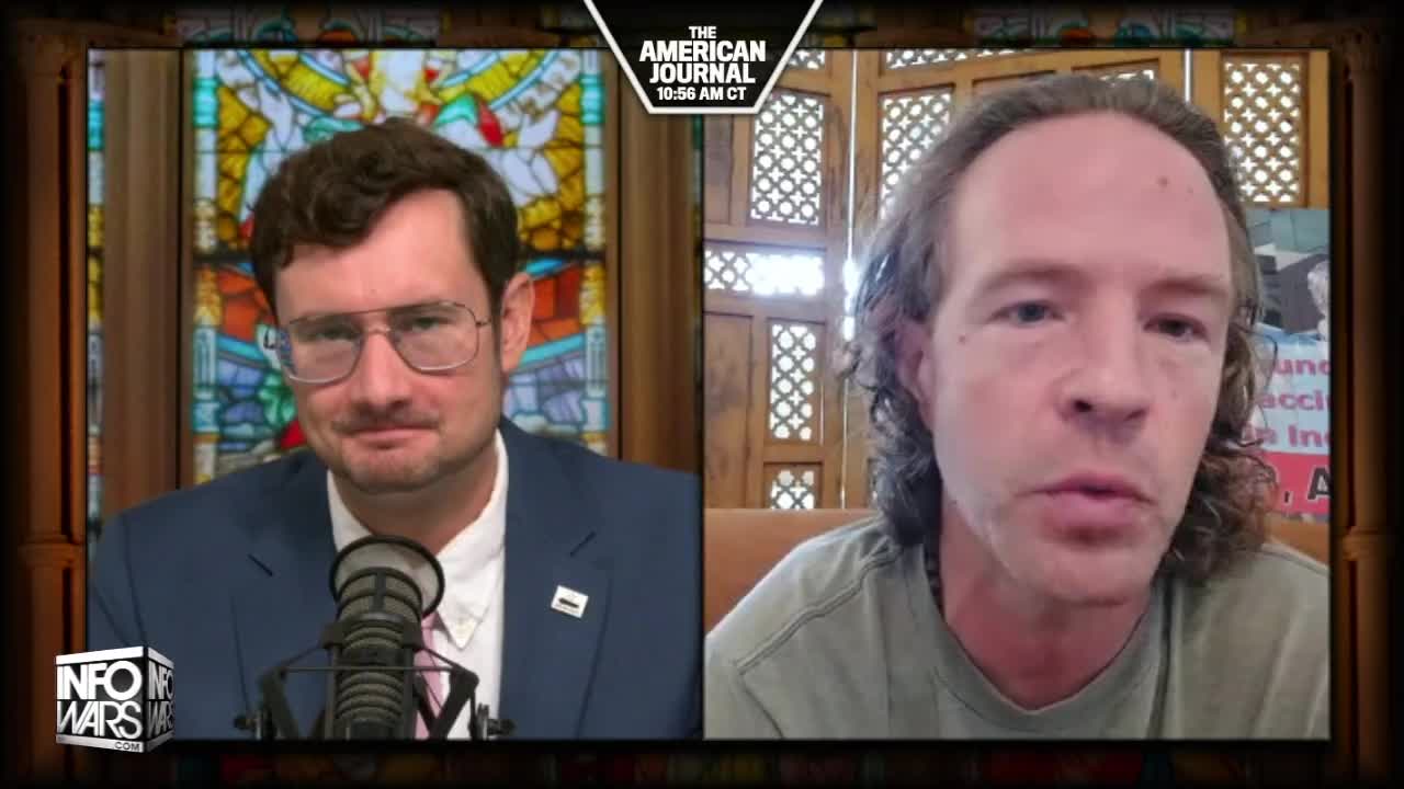 Tim Lassley Makes Bill Gates FLEE From Infowars Bullhorn