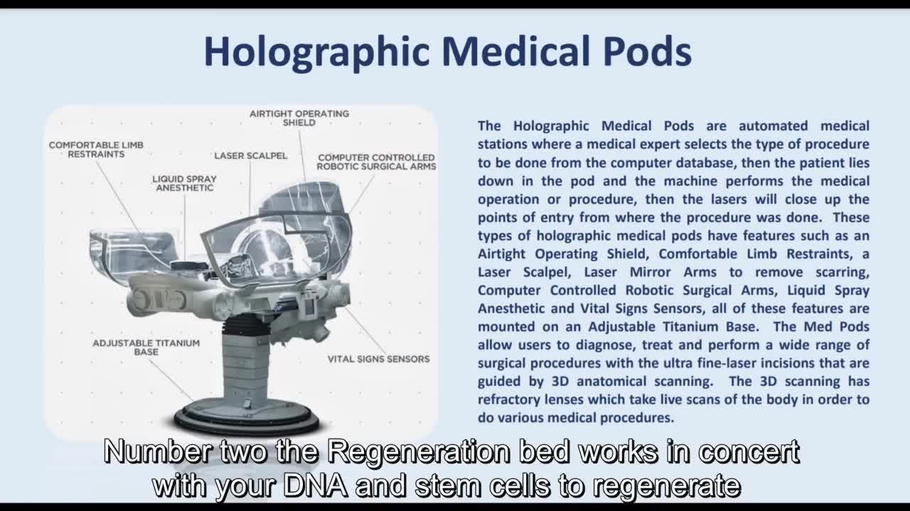 Tout savoir sur les MEDBEDS - Lits médicaux Quantiques