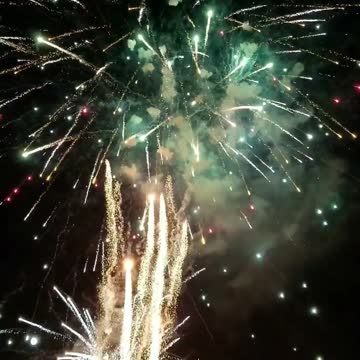 Huge firework show!