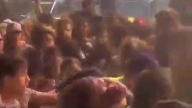 Travis Scott continued to sing as crushed fans were being pulled from the crowd
