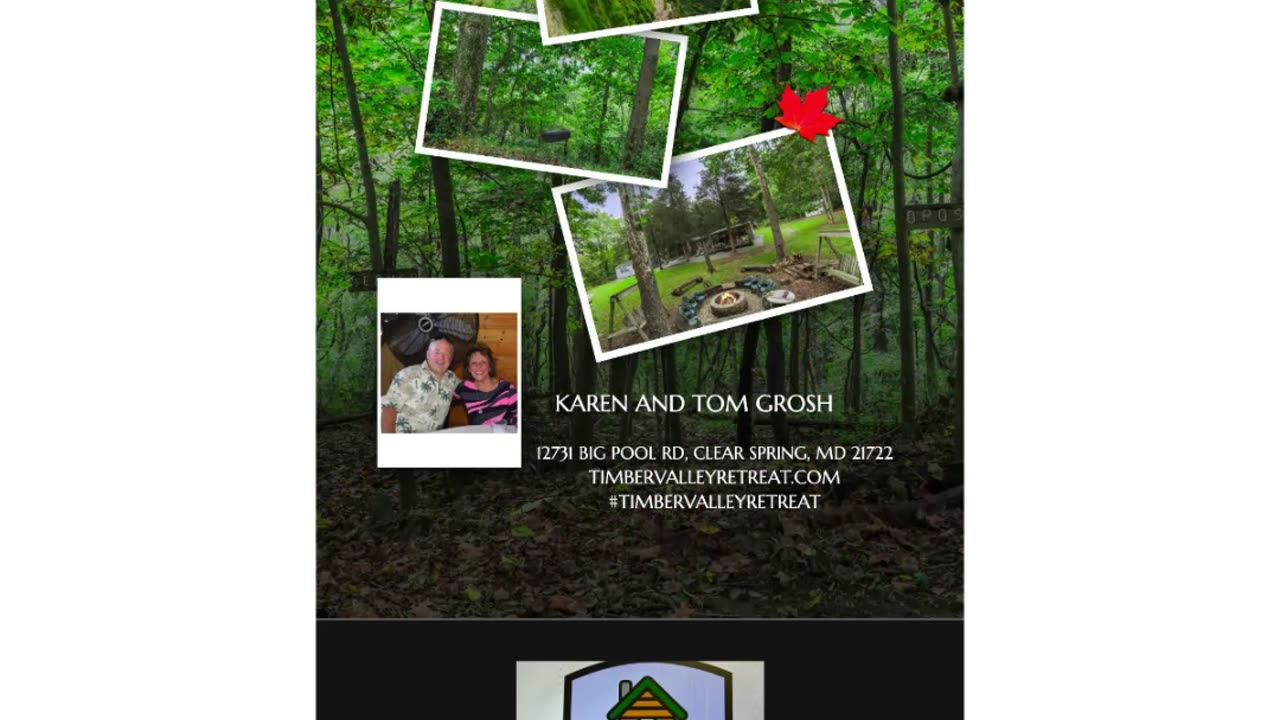 Glamping Clear Spring Maryland 3 Cabin Campground Fall in Love