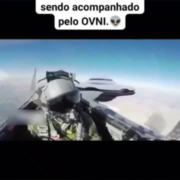 Air Force Pilot Being Pursued By UFO