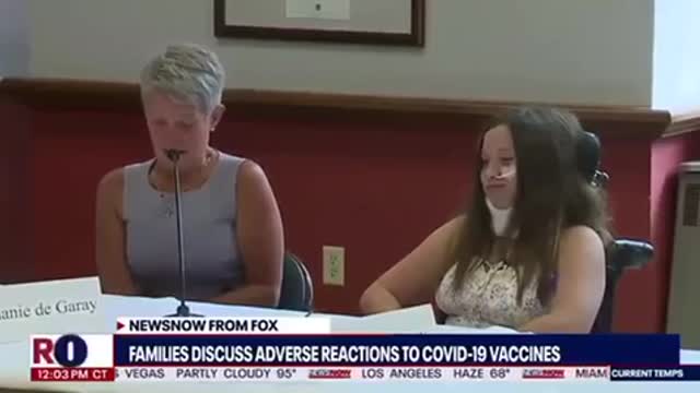 Families Discuss Adverse Reactions to Covid-19 Vaccines