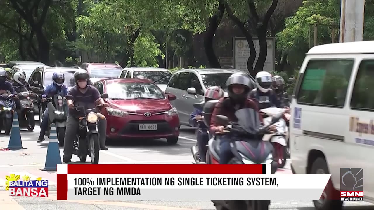 100% implementation ng single ticketing system, target ng MMDA