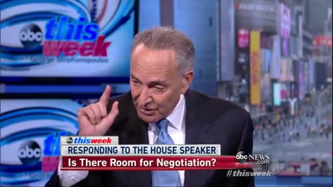 Schumer in 2013 Mocked Shutting Down Govt Over Amnesty for Illegal Aliens