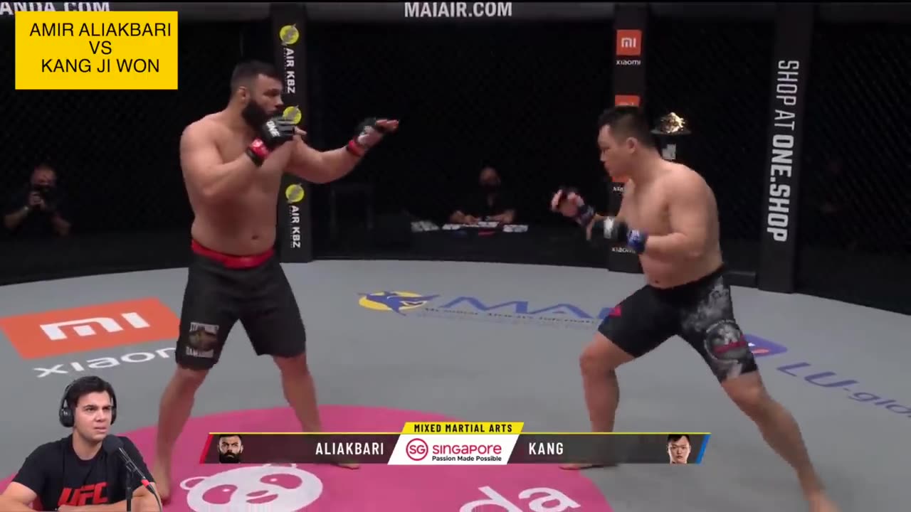 aliakbari vs kang ji won