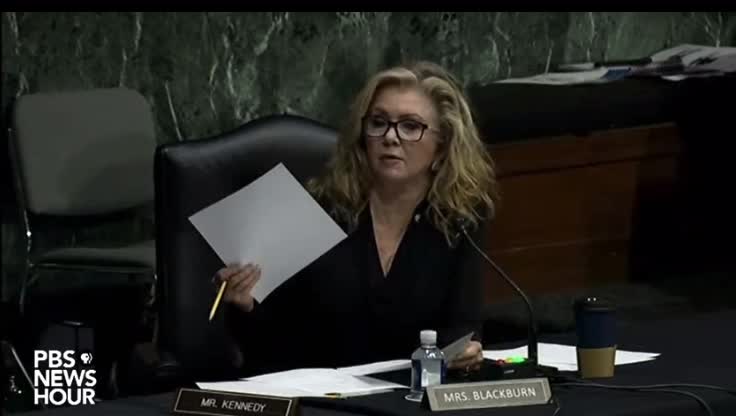 Marsha Blackburn on Merrick Garland 10/27/2021